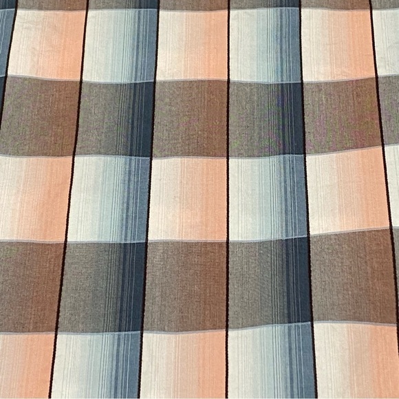 Tommy Bahama Ombre Plaid Button Down Shirt Desert Colors Casual XL - Picture 4 of 8